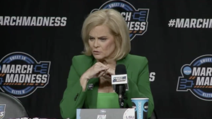 Kim Mulkey addresses her team's absence during national anthem